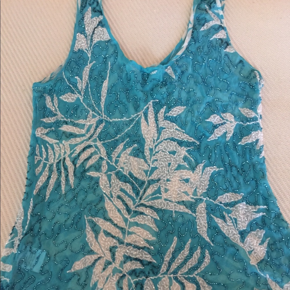 Embellished Sleeveless Top